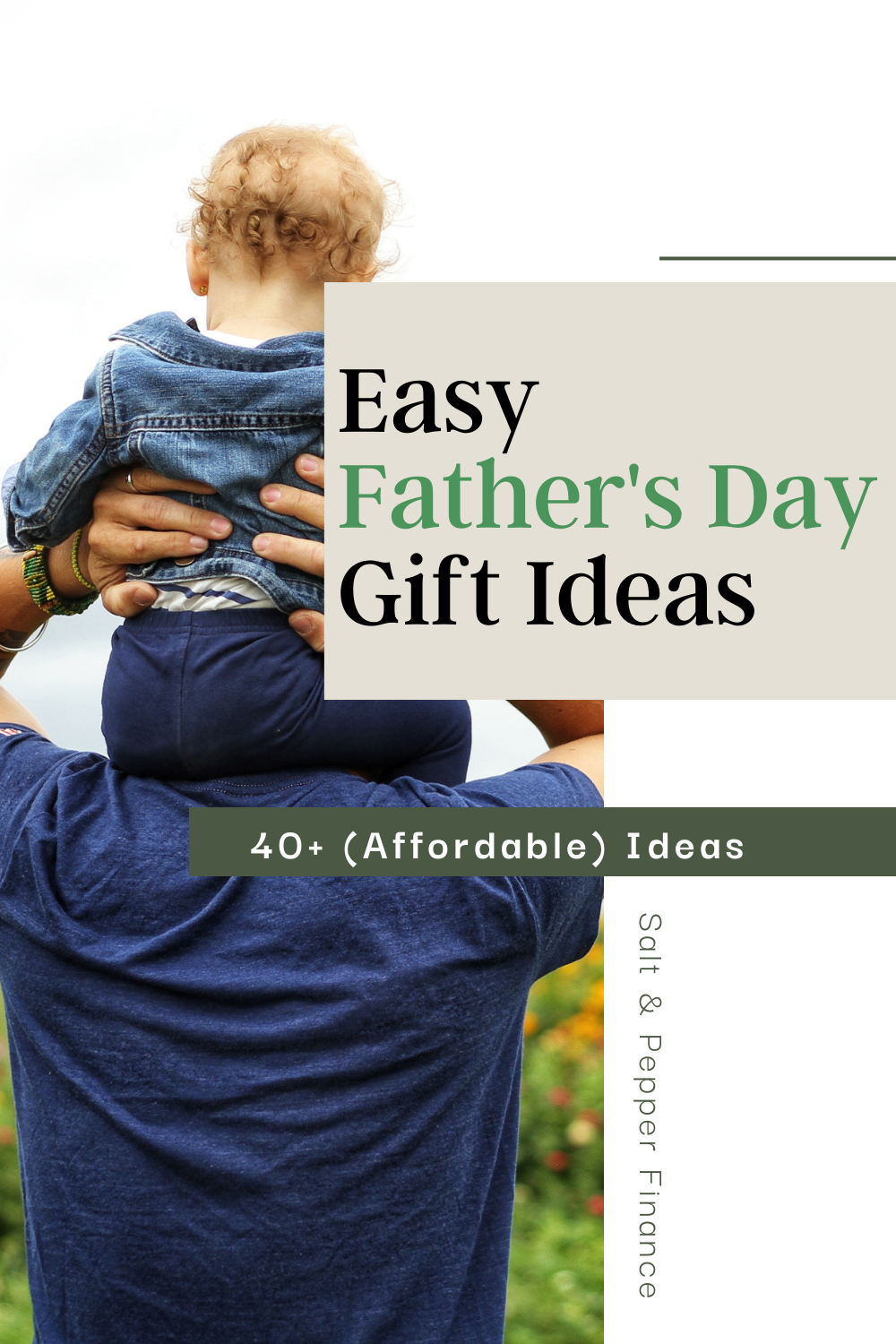 Easy fathers day gift ideas pin